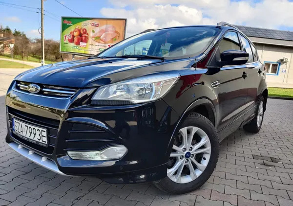 ford kuga zawiercie Ford Kuga cena 49999 przebieg: 195000, rok produkcji 2013 z Zawiercie